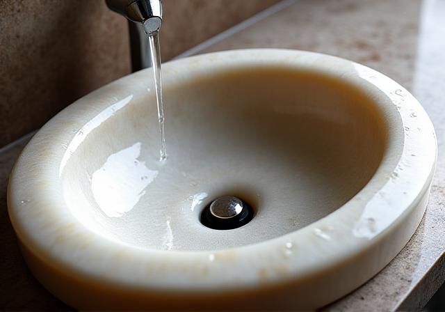 Hand-Carved Stone Basins